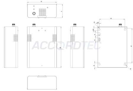 ББП-50 исп. 1 Блок бесперебойного питания ACCORDTEC, 12 В, 5 A